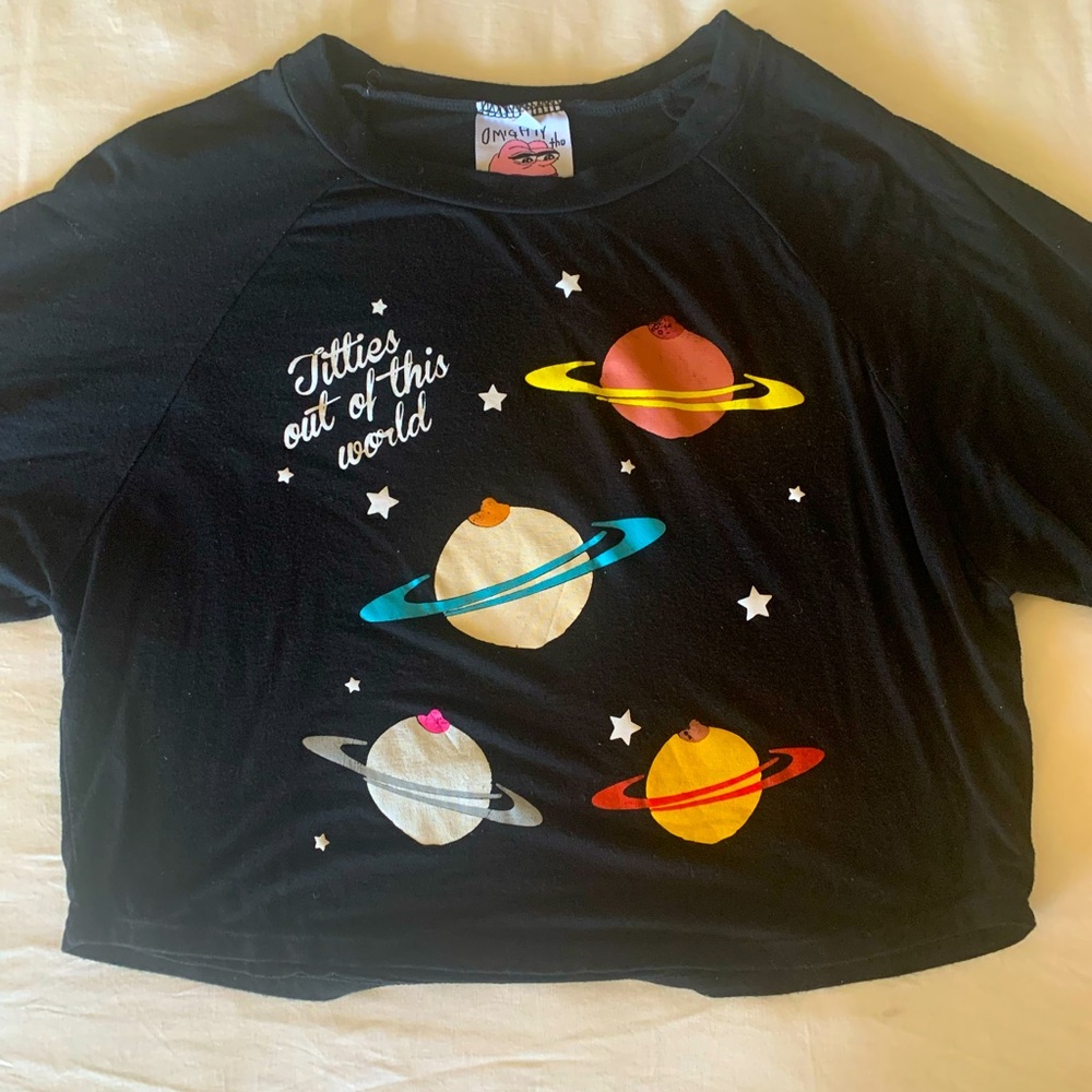 Titties out of this world Omighty top